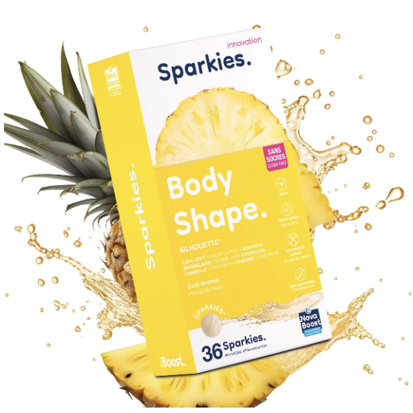 SPARKIES BODY SHAPE ANANAS 36 COMP. EFEV